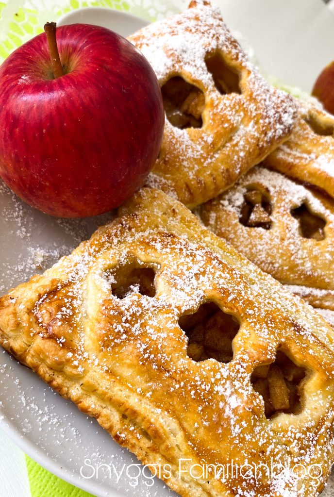 Apfeltaschen mit Marzipan und Zimt & Zucker - Snyggis Familienblog Apfeltaschen mit Marzipan und Zimt & Zucker - Snyggis Familienblog