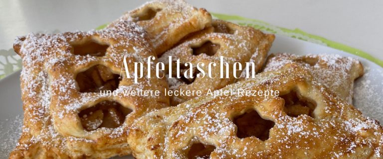 Apfeltaschen mit Marzipan und Zimt & Zucker - Snyggis Familienblog Apfeltaschen mit Marzipan und Zimt & Zucker - Snyggis Familienblog