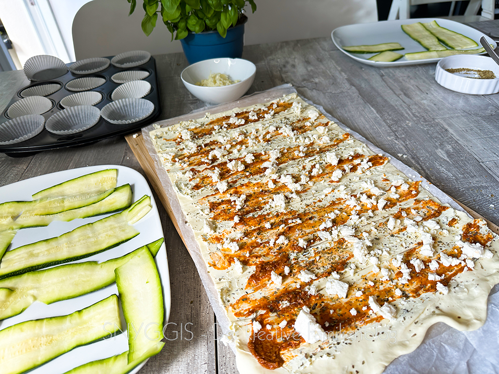 Blätterteig-belegen