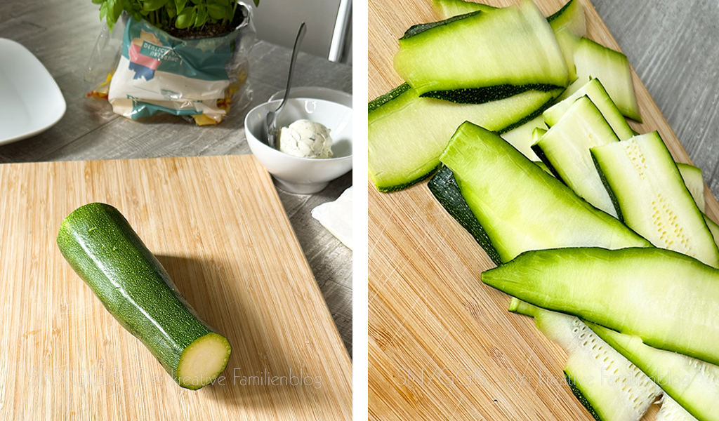 Zucchini-beschneiden-und-hobeln