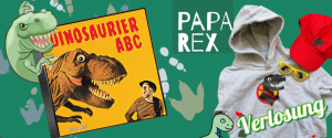 Titelbild Papa Rex Dinosaurier ABC