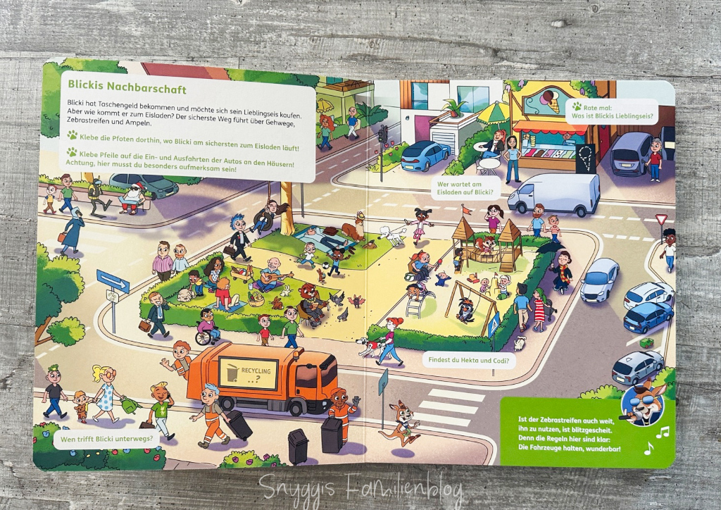 Der sicherste Weg in Blicki Town zur Eisdiele