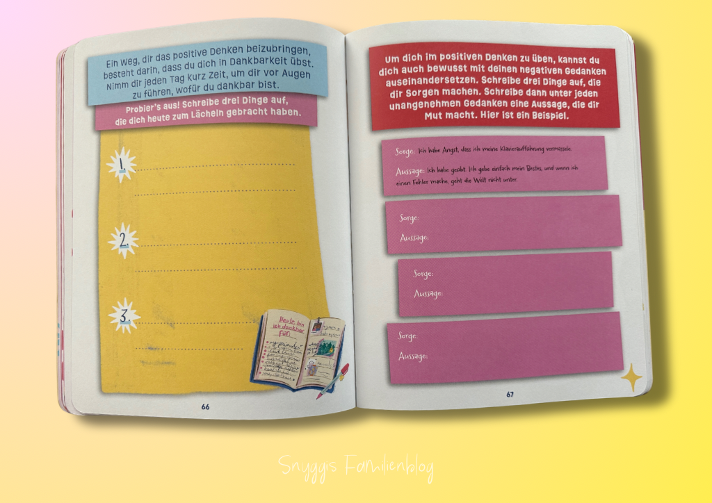 Rebel Girls Growing Up Powerfull -Blick ins Buch. Positive Mindset und Achtsamkeit für Teenager