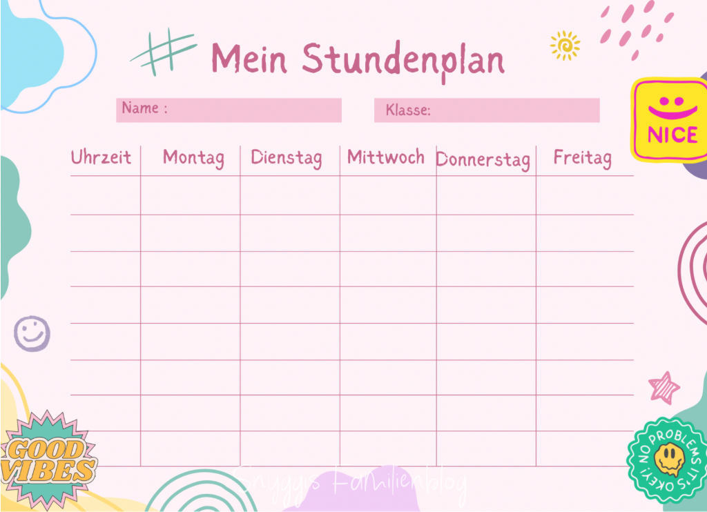 Stundenplan