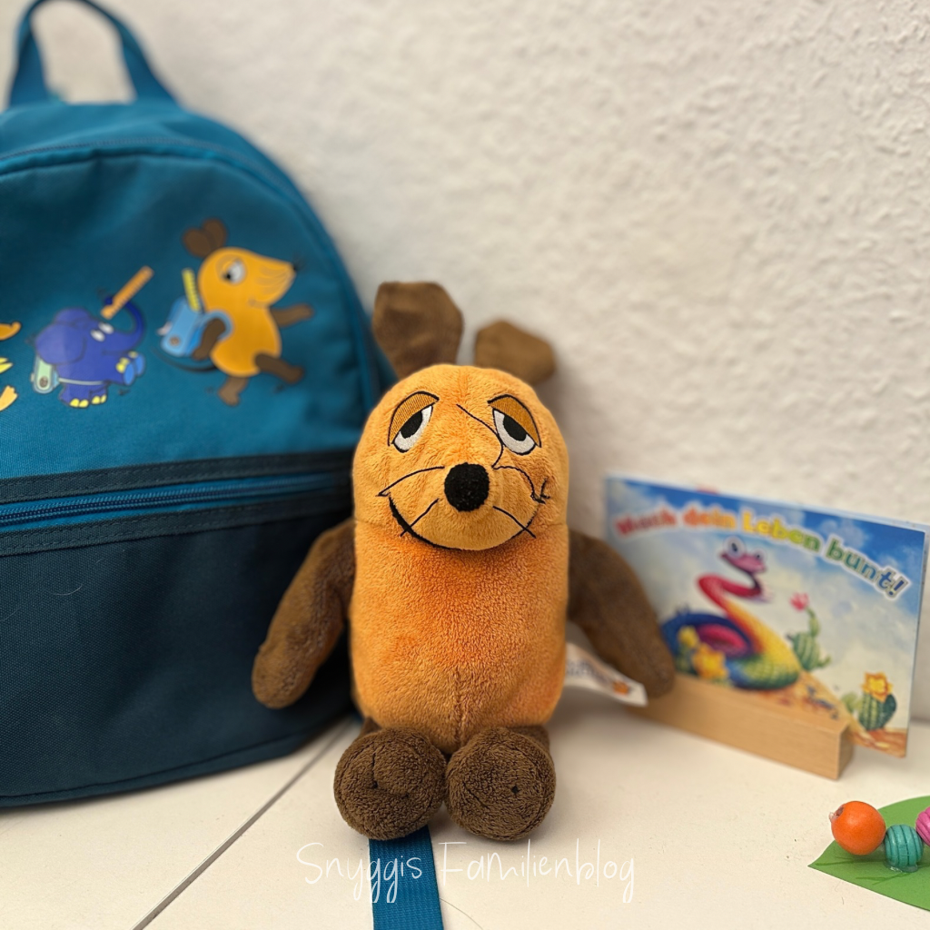 Maus geht mit zur Kita