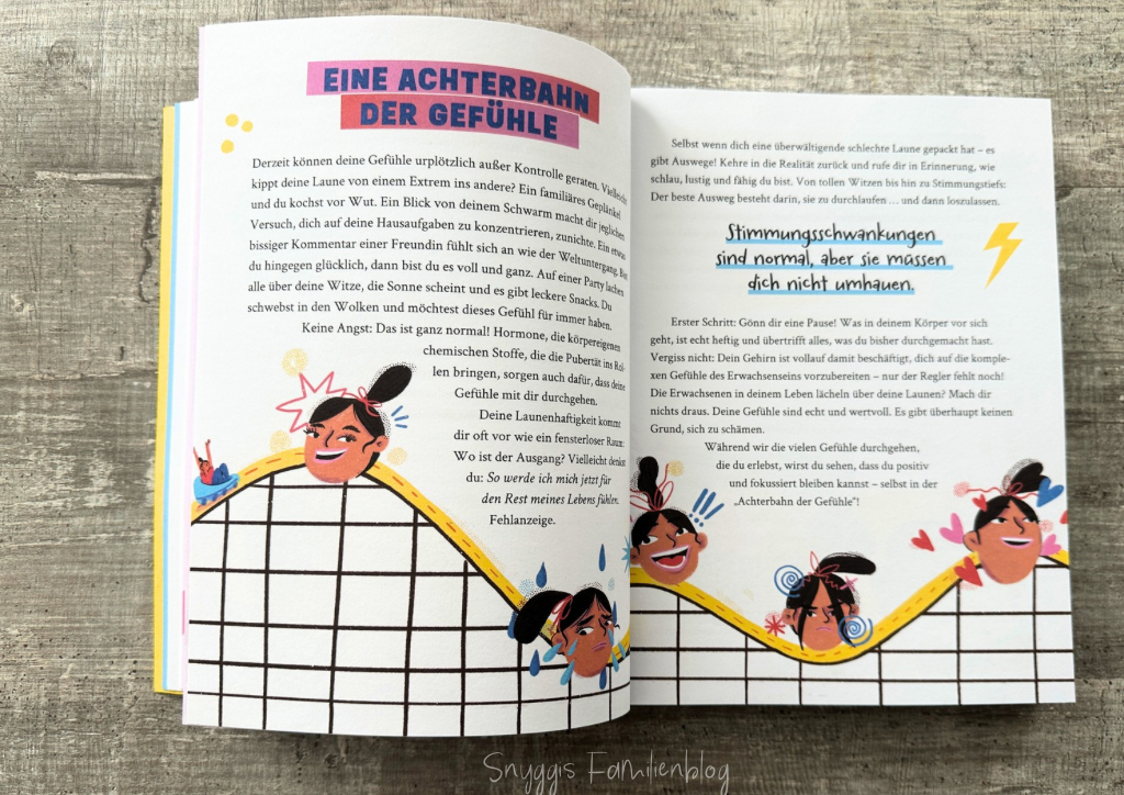Achterbahn der Gefühle Rebel Girls Growing Up Powerful. Selbstbewusstsein Mädchen stärken Teenageralter