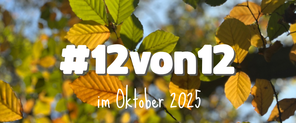 Titelbild 12 von 12 im Oktober 2025 Snyggis Familienblog