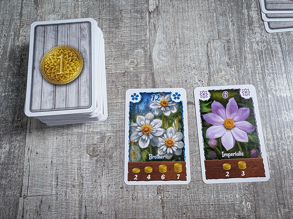 Handel-mit-Brother-und-Imperialis - Bohnanza Dahlia AMIGO Spiele