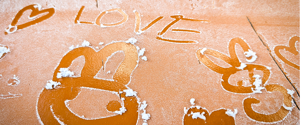 Wir versprühen Liebe