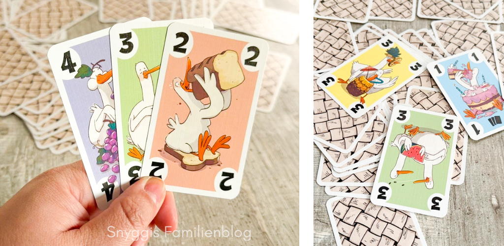 Wir spielen Greedy Goose von AMIGO - Snyggis Familienblog Spieletipp