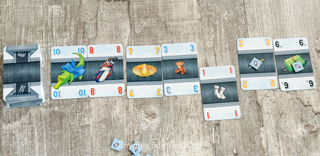 Karten nehmen - Koffer, Katze & Sombrero