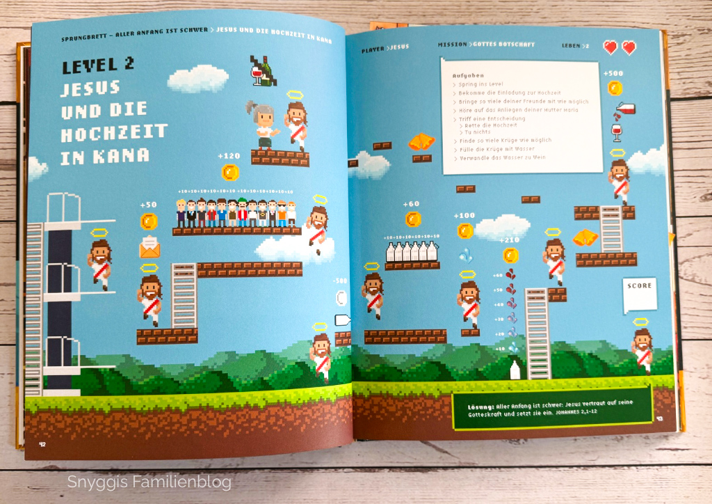 Jesus als Videogame - Das Megabuch - modern und innovativer Zugang - eine ganz andere Art Kinderbibel