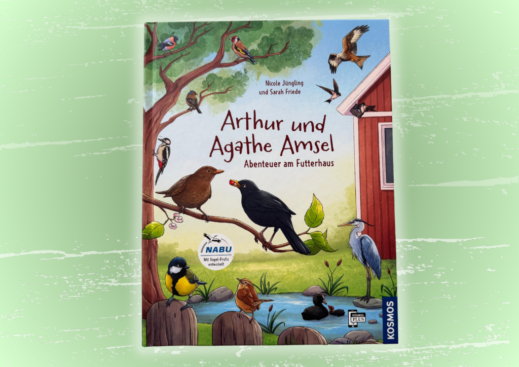 Arthur und Agathe Amsel -Abenteuer am Futterhaus - Buchvorstellung von Snyggis Familienblog