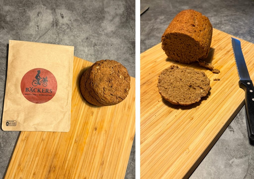 Winzerrolle von Bäckers Dosenbrot - uriges Abendbrot