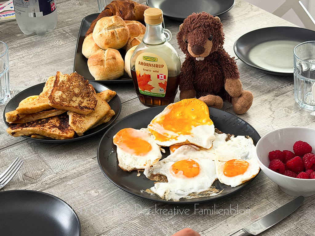 Frühstück von den Kindern