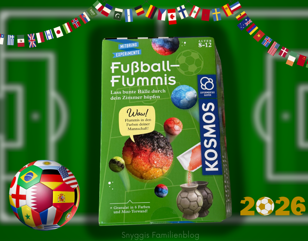 Fußballflummis von Kosmos zur WM 2026 - Snyggis Familienblog