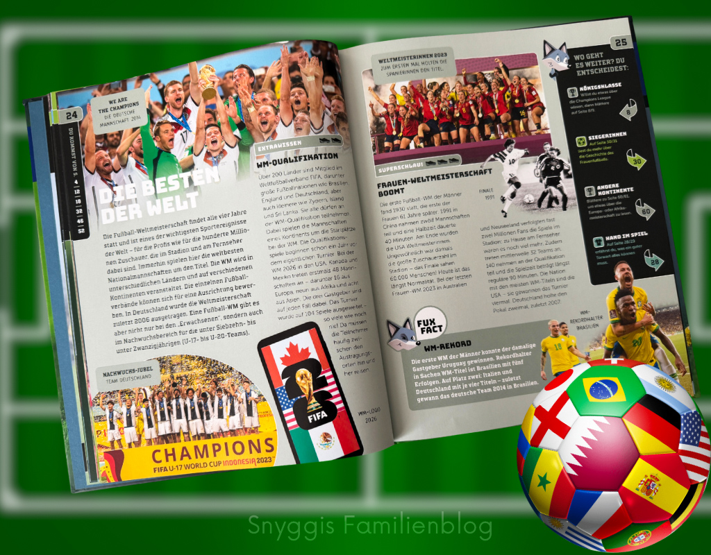 WM 2026 - Fußballsommer Lesetipp für Kinder