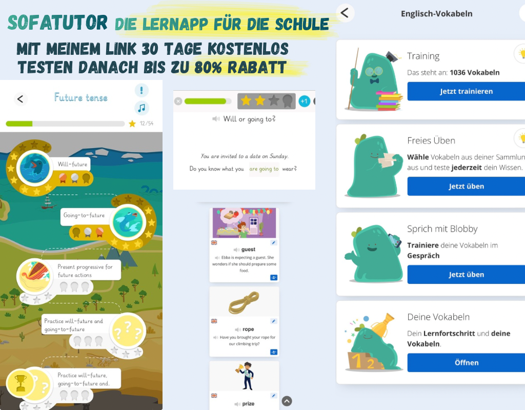 Lernapp für die Schule