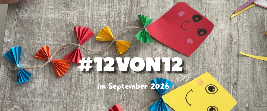 Titelbild 12 von 12 im September 2026 - #12von12