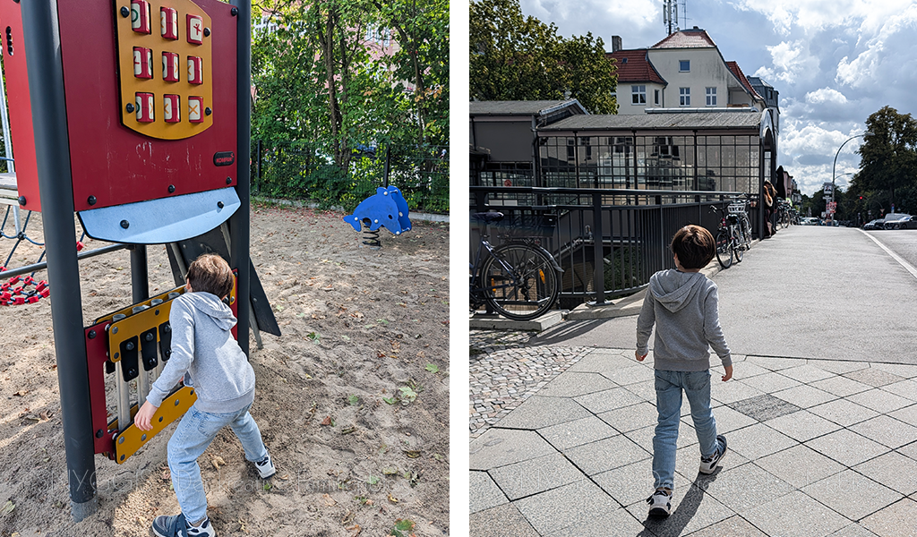 Auf zu einem anderen Spielplatz