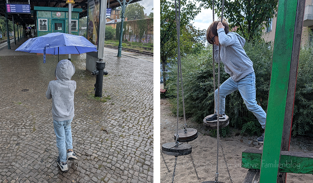 Es fängt an zu regnen