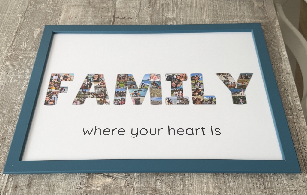 Unsere Familien-Fotocollage von rapidcollage